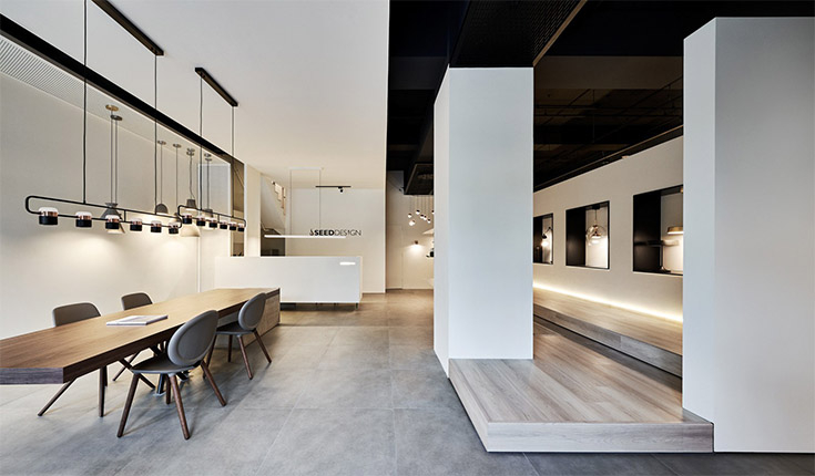 SEEDDESIGN灯具，现代诗韵构筑的光氛剧场