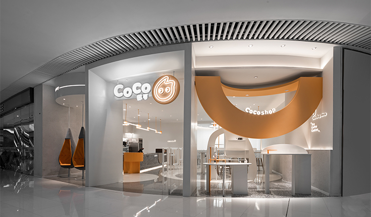 COCO都可，一家充满创想与活力的奶茶店