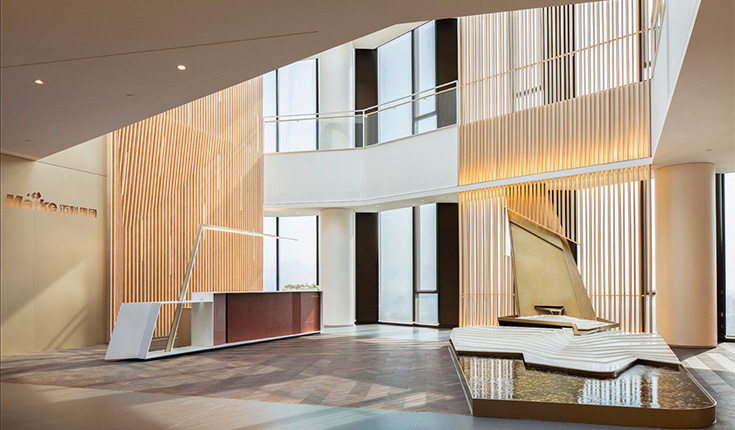 迈科集团办公室，几何与色彩的哲学