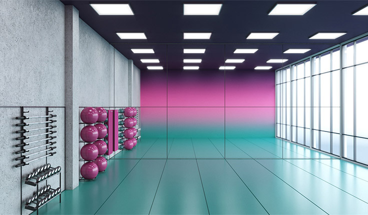 LESBEST女性健身会所，充满着平和，柔美，挑战