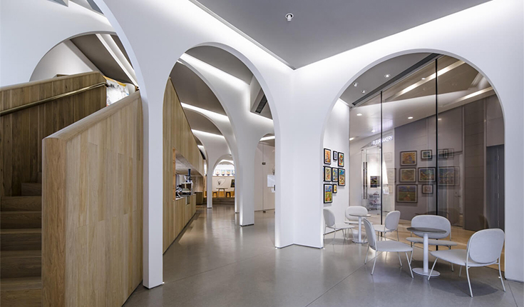 二回画廊，营造一个半公共的零售体验