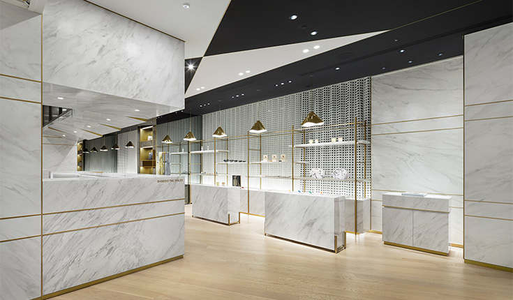 资生堂，全方位打造成一个真正的美妆集合空间