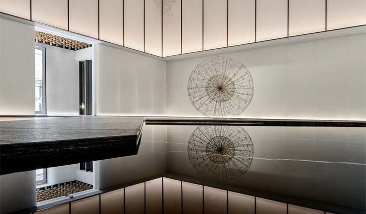 澄品售楼处，自然无界，洗练尘嚣于无形