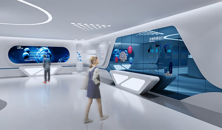 深圳湾实验室展厅，创新园区，未来之城