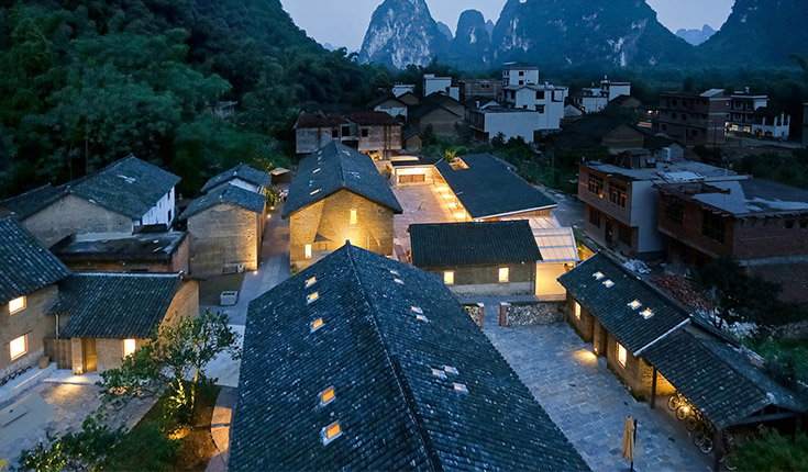 破旧农宅变身精品酒店,找到城市和农村的平衡