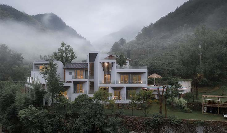 山涧房民宿改造设计,模山范水